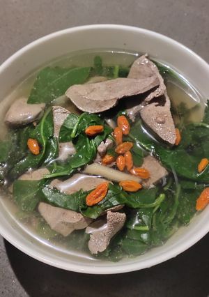 A picture of Liver Soup.