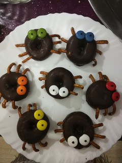 Una foto de Galletas de Arañas para Halloween