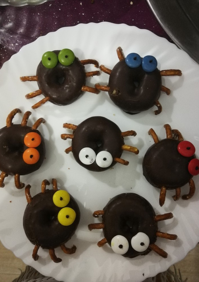 Una foto de Galletas de Arañas para Halloween