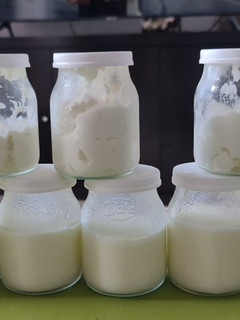 Una foto de Yogurt descremado FIRME y GRIEGO Sin máquina y con 3 ingredientes! Fácil y Económicos... 2 en 1!