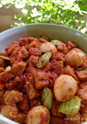 Foto resep Sambal Goreng Tempe Telur Puyuh