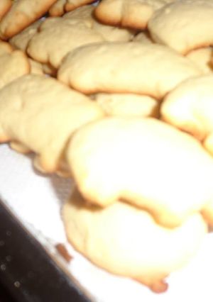 Una foto de Galletas de Vainilla sin mantequilla