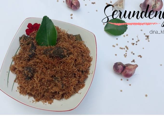 Ini dia! Resep enak membuat Serundeng Daging dijamin sesuai selera