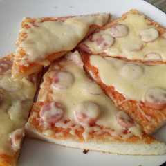 Pizza Roti Tawar রেসিপির প্রধান ছবি