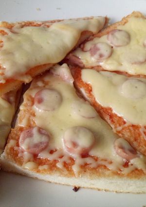 Foto resep Pizza Roti Tawar