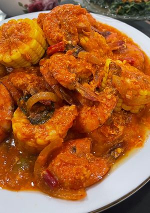 Foto resep Udang Saus Padang