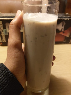 A picture of Banana smoothie.