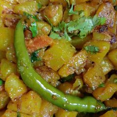 A picture of Jeera potato.