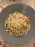 Pici alla gricia con fichi