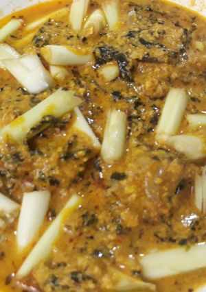 A picture of Achara soup.