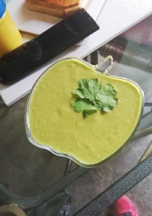 Una foto de Salsa verde en aceite