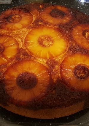 Une photo de Gâteau ananas