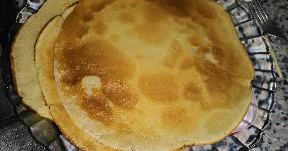 Crepes sin huevo Receta de Jairo Soria- Cookpad