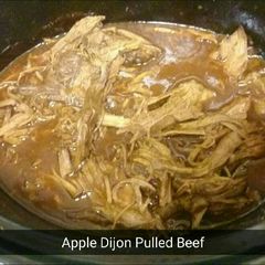 A picture of Apple-Dijon Pulled Beef.
