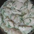 Pollo a la crema