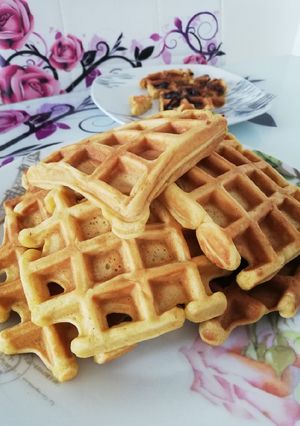 O poză a rețetei Waffe pufoase.