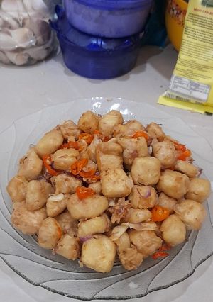 Foto resep Tahu cabe garam