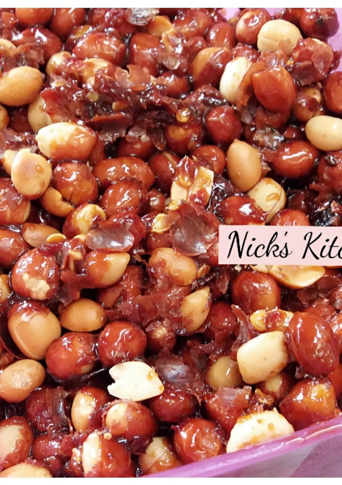 Foto resep Kacang Karamel Pedas (Balado)
