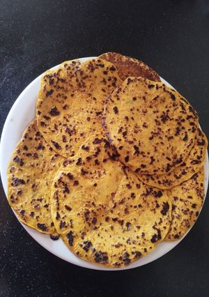 Una foto de Panqueques de zapallo