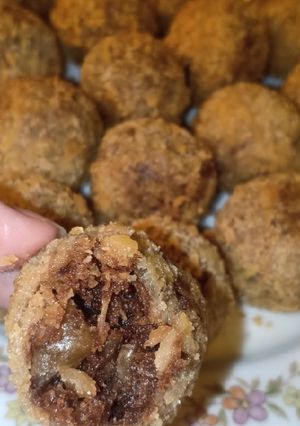 Foto resep Bola Bola Singkong Cokelat Crispy