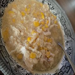A picture of Chicken Corn Soup.