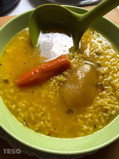 Una foto de Sopa de puchero "roïn"