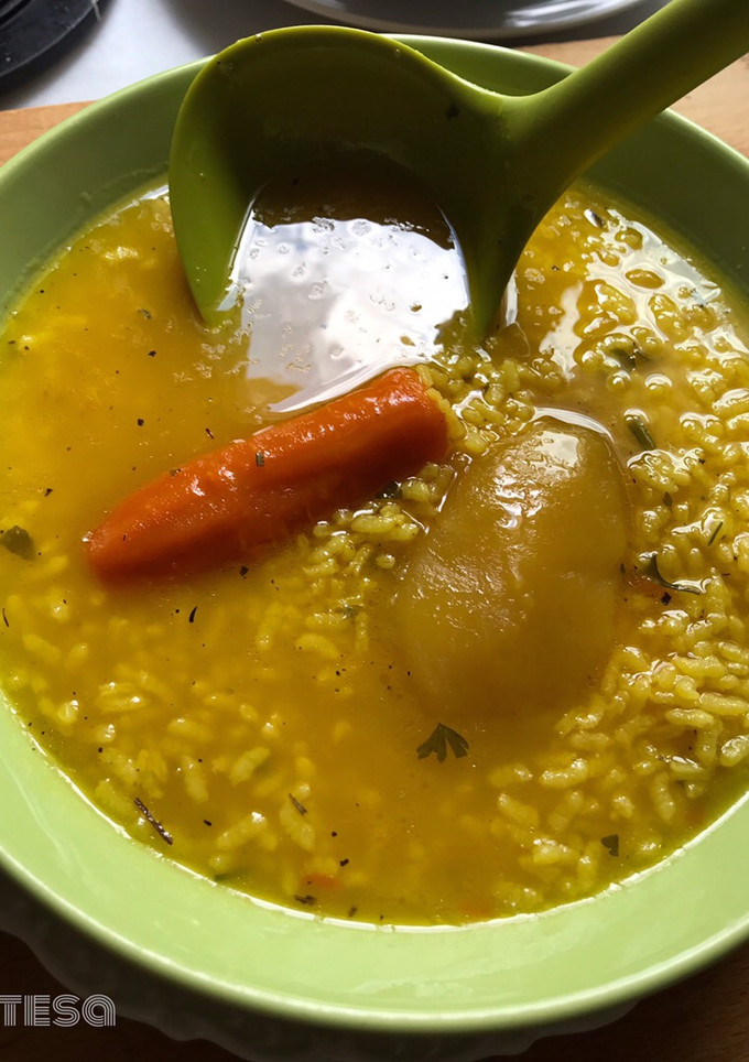 Una foto de Sopa de puchero "roïn"