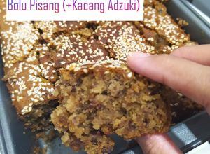 Foto resep Bolu pisang(+kacang adzuki)