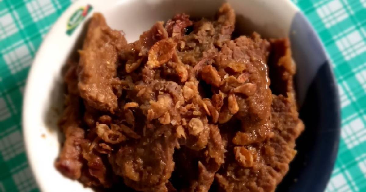 Resep Empal Gepuk Daging Sapi Sederhana Oleh Re View Cookpad