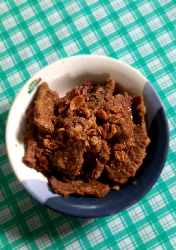 Foto resep Empal gepuk daging sapi sederhana