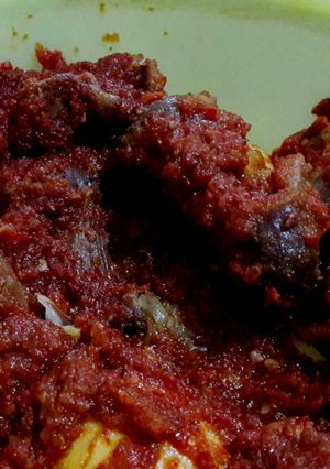 Foto resep Ati ampela bumbu kacang #BikinRamadhanBerkesan