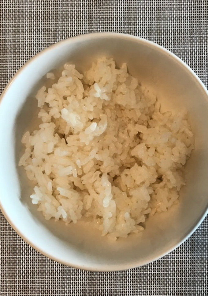 Una foto de Arroz blanco japonés