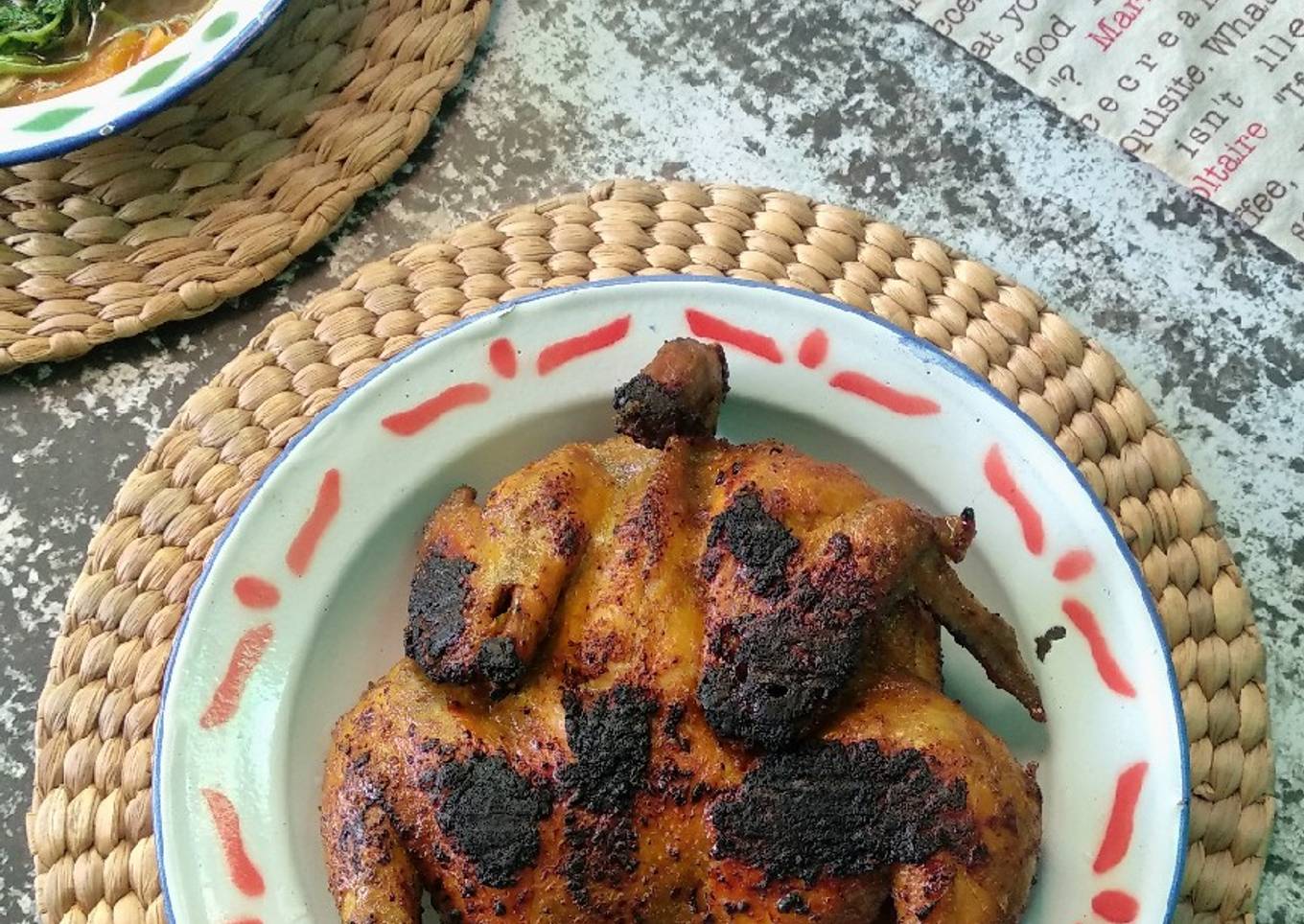 Ayam panggang kunyit