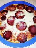 Pizza "Salami" very fast