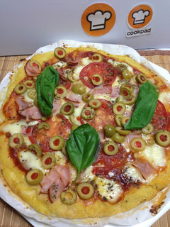 Una foto de Pizza light