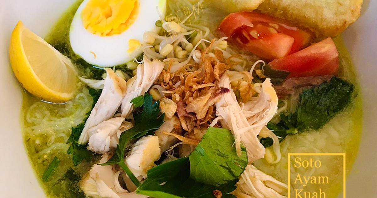 Resep Soto Ayam Kuah Kuning Oleh Novi Rm Cookpad