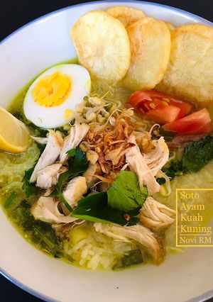 Foto resep Soto Ayam Kuah Kuning