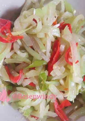 Foto resep Tumis waluh (labu siam)