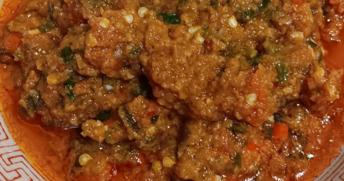 Sambel Bajak Cabe Ijo mudah dan enak
