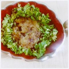 A picture of Protein rich soyabean tikki.