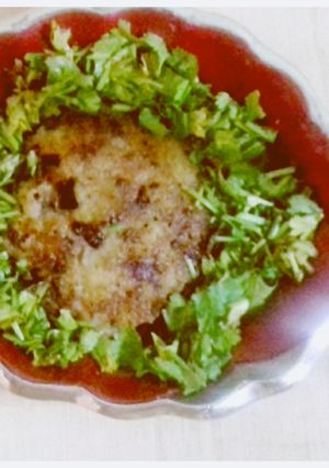 A picture of Protein rich soyabean tikki.