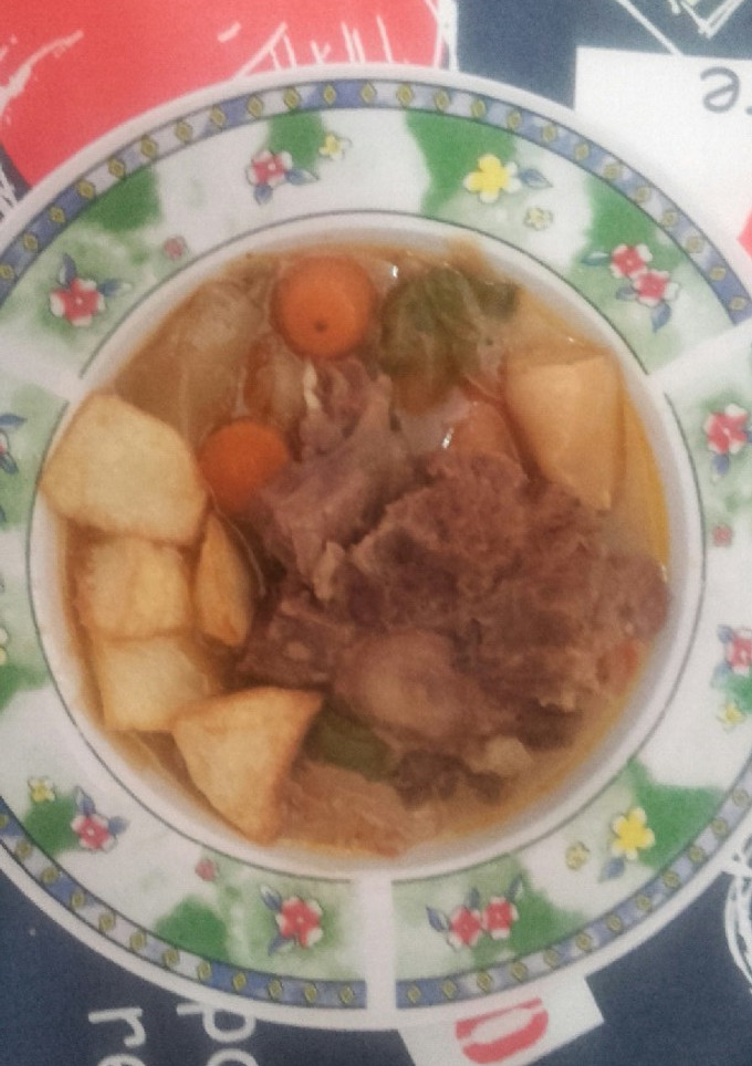 Una foto de Rabo de Ternera con verduras