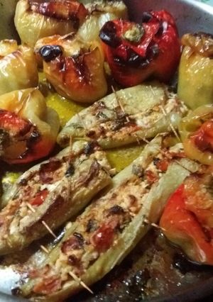 Φωτογραφία της συνταγής Πιπεριές γεμιστές με τυρί φέτα