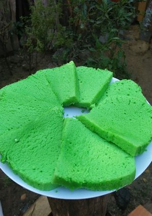 Foto resep Bolu pandan kukus simpel g pake ribet👍👍😘