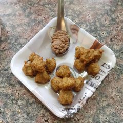 A picture of Moong dal pakodi moongodi.