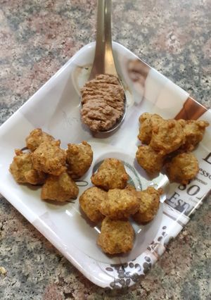 A picture of Moong dal pakodi moongodi.