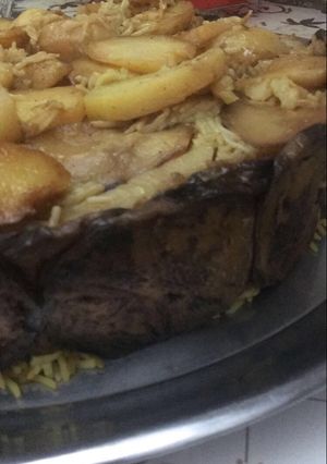 صورة لوصفة مقلوبه فـ التبسي