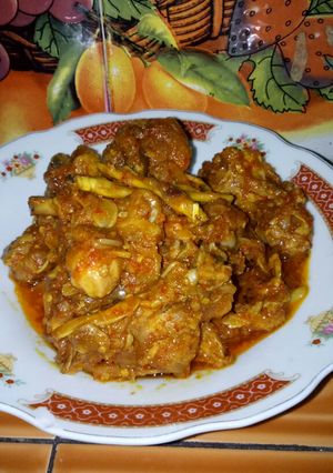 Foto resep Ayam betutu pedas rumahan