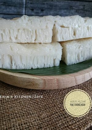 Foto resep Apem Putih/Pak Thong Koh/Steamed White Sugar Cake
