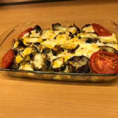 گراتن مرغ و بادمجان (به روش خودم😋) রেসিপির প্রধান ছবি